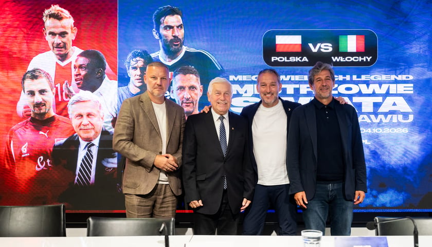 Konferencja prasowa zapowiadająca Mecz Mistrzów: Polska vs. Włochy. Wrocław, 08.09.2026.