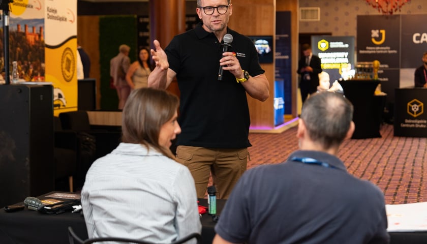 Prezentacja programu Bezpieczny Wrocław na Forum Ekonomicznym w Karpaczu