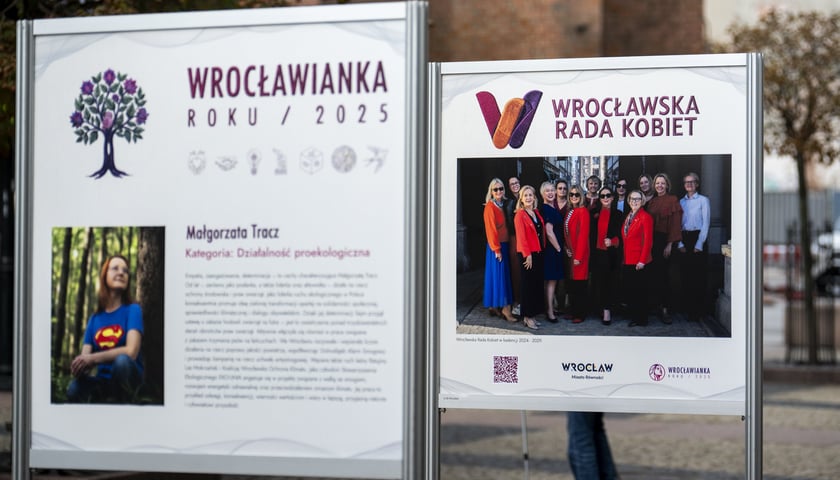 Wystawa Wrocławianka Roku na ul. Swidnickiej