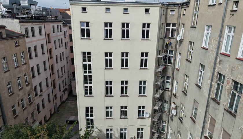 Remont kamienicy przy Rejtana 5a
