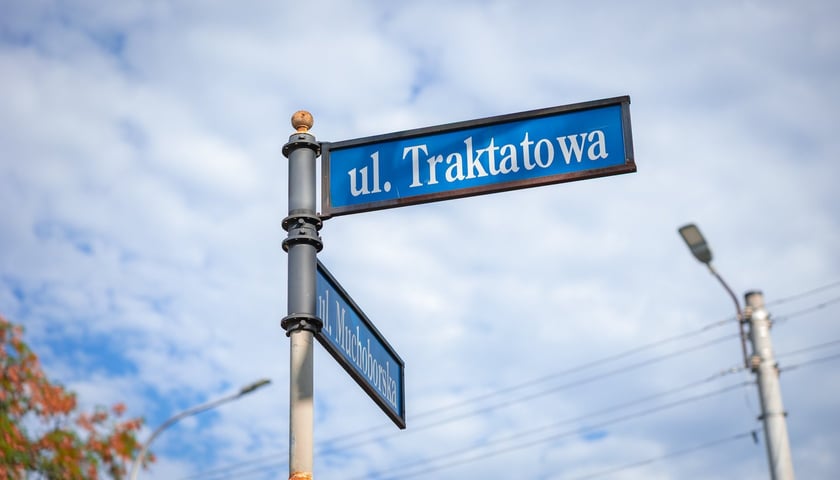Ulica Traktatowa na Muchoborze Małym