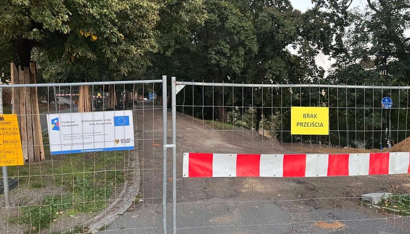 Prace na Promenadzie Staromiejskiej