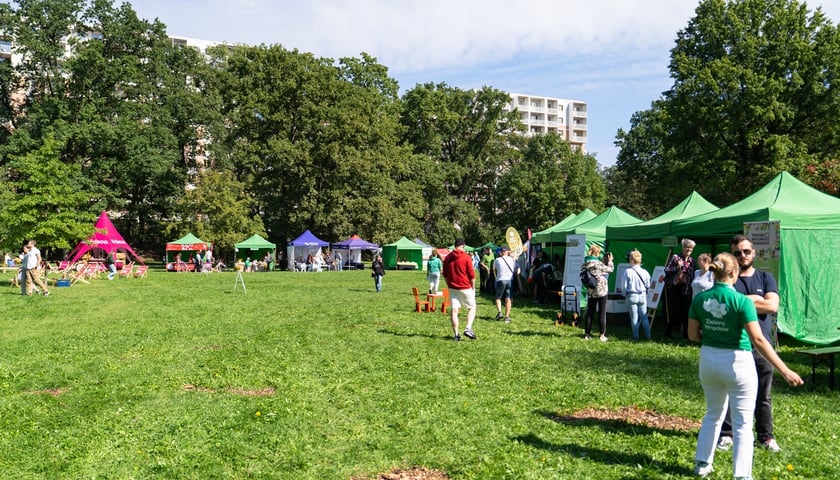 Piknik Sobota z Zielonym Wrocławiem na Polanie Popowickiej