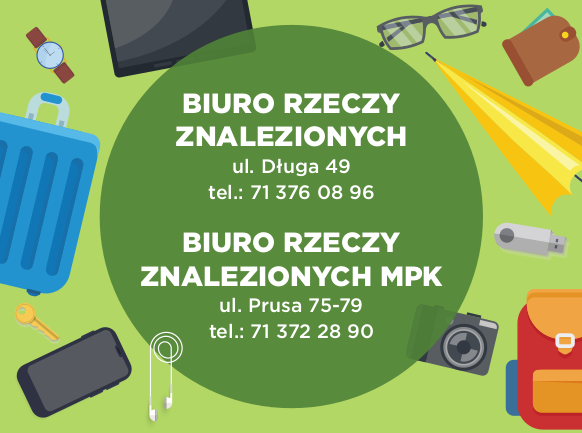 Adresy Biur Rzeczy Znalezionych we Wrocławiu