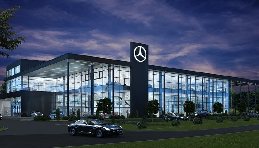 Wrocław wśród największych salonów Mercedesa w Europie