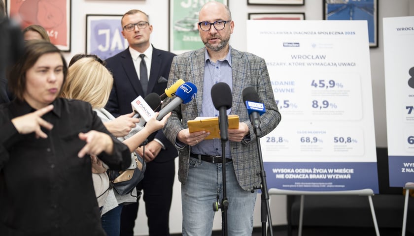<p>dr Jacek Pluta z Wydziału Spraw Społecznych Urzędu Miejskiego Wrocławia</p>