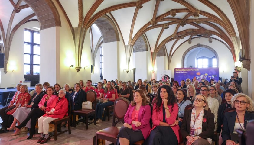 Uczestniczki Dolnośląskiego Forum Kobiet. Wrocław, 19.09.2026