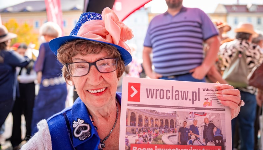 <p>Pani Danuta (lat 90) z Ołbina</p>