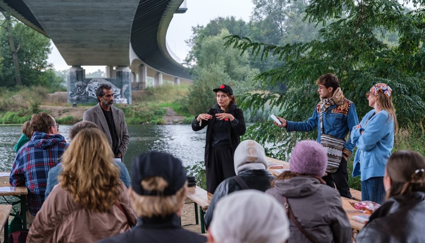 Warsztaty pod Aleją Wielkiej Wyspy podczas Placemaking Week Europe Wrocław