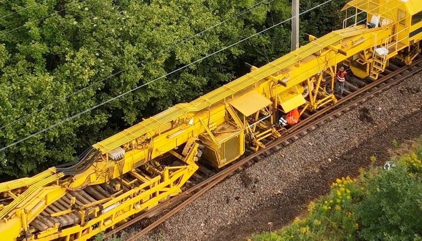 Prace PLK SA na odcinku Dębową Górną a Rybnicą
