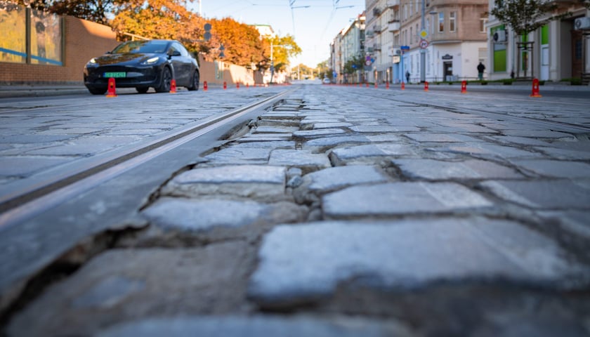 Remont ulicy Pomorskiej (zdjęcie z 28 września 2026 r.)