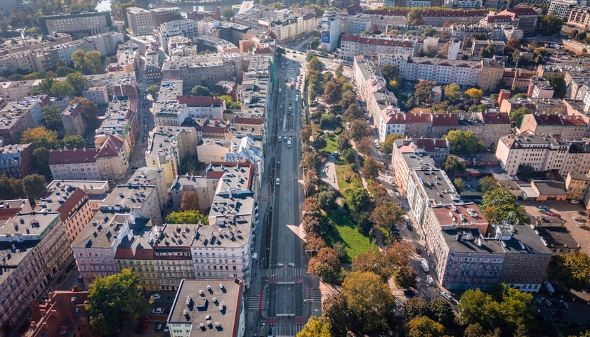 Remont ulicy Pomorskiej (zdjęcie z 28 września 2026 r.)
