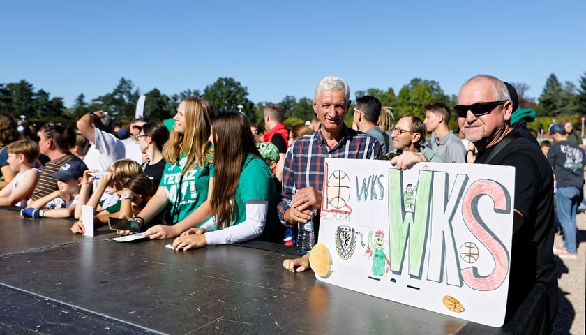 Prezentacja koszykarskiej drużyny Śląska na Pergoli