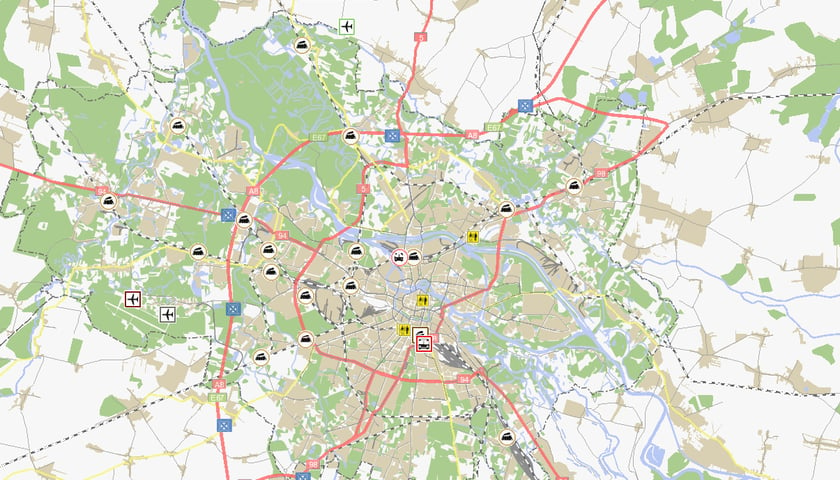 Mapa osiedli Wrocławia