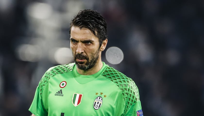 Gianluigi Buffon w stroju bramkarskim Juventusu Turyn