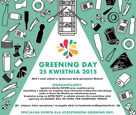 Greening Day, czyli społeczna akcja sprzątania Wrocławia