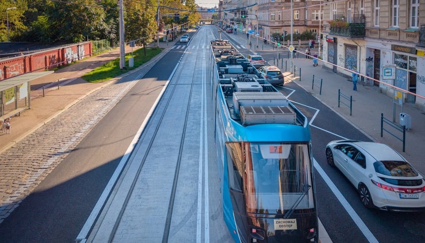 26 września ruch tramwajowy wrócił na Trzebnicką
