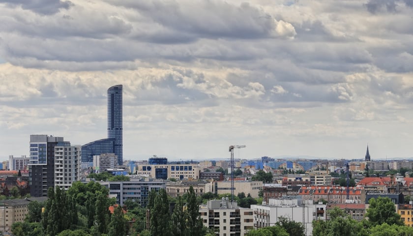 Mapa odwiertów geologicznych we Wrocławiu