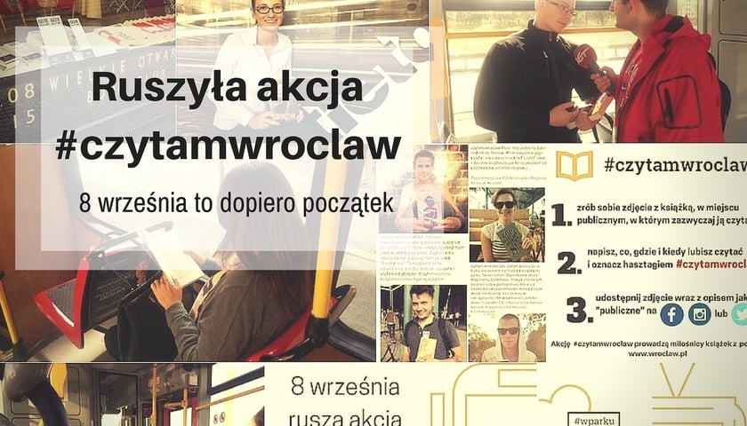 Ruszyła akcja #czytamwroclaw