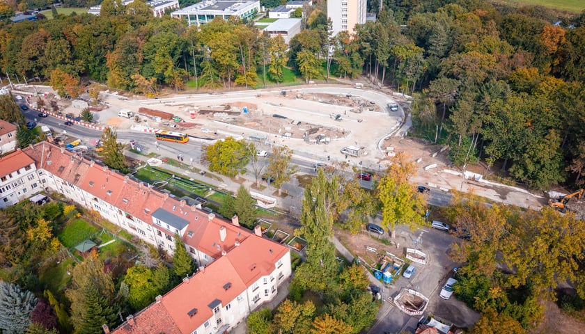 Budowa tramwaju na Swojczyce