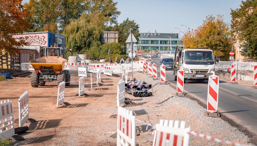 Budowa tramwaju na Swojczyce