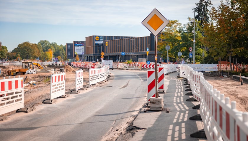 Budowa tramwaju na Swojczyce