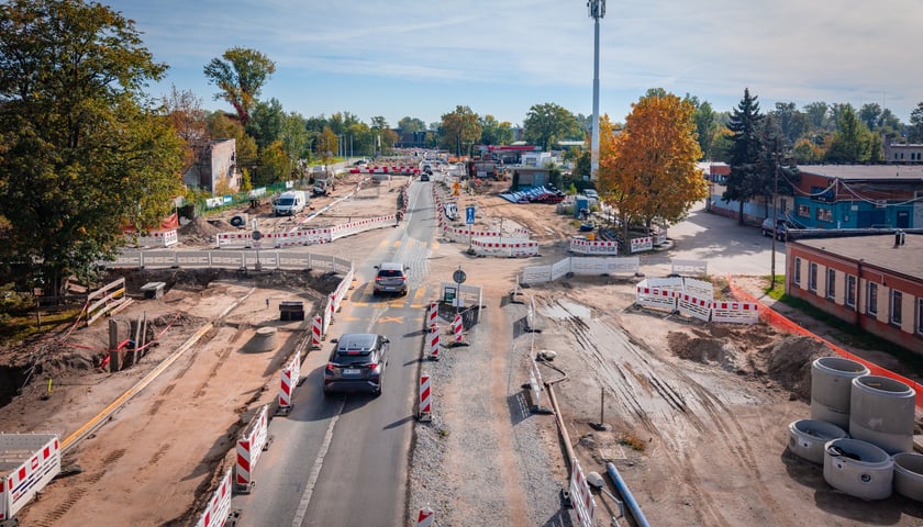 Budowa tramwaju na Swojczyce