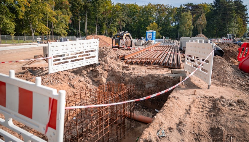 Budowa tramwaju na Swojczyce