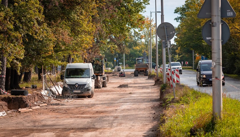 Budowa tramwaju na Swojczyce