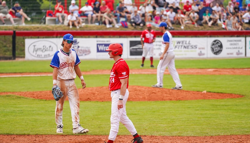 Finał Mistrzostw Europy w baseballu na zakrzoswskim stadionie.