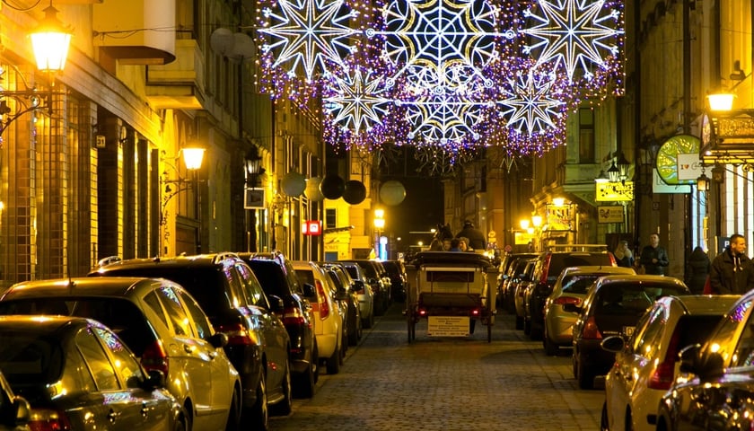 Świąteczne oświetlenie Wrocławia [ZDJĘCIA]