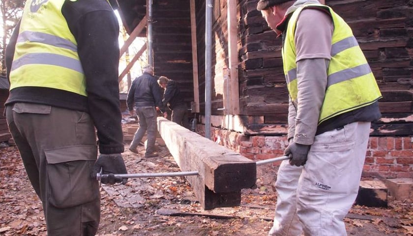 Kończy się kolejny etap remontu kościoła w parku Szczytnickim