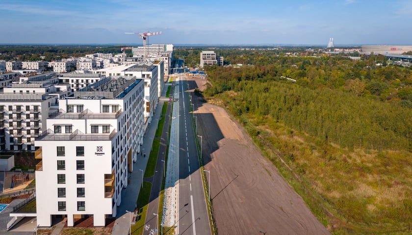 Nowa część Alei Architektów otwarta dla mieszkańców