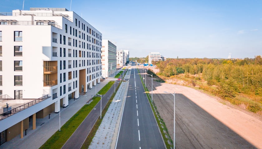 Nowa część Alei Architektów otwarta dla mieszkańców