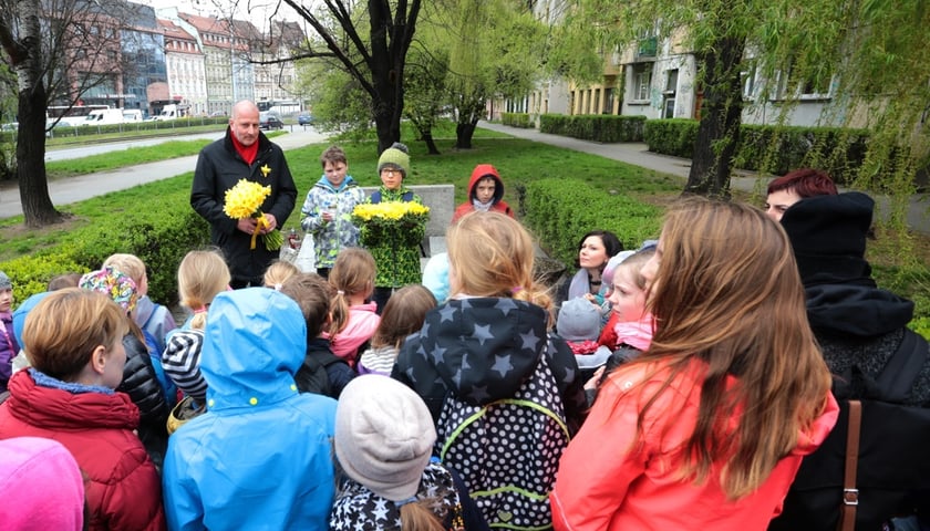 Wrocławianie uczcili bohaterów z warszawskiego getta