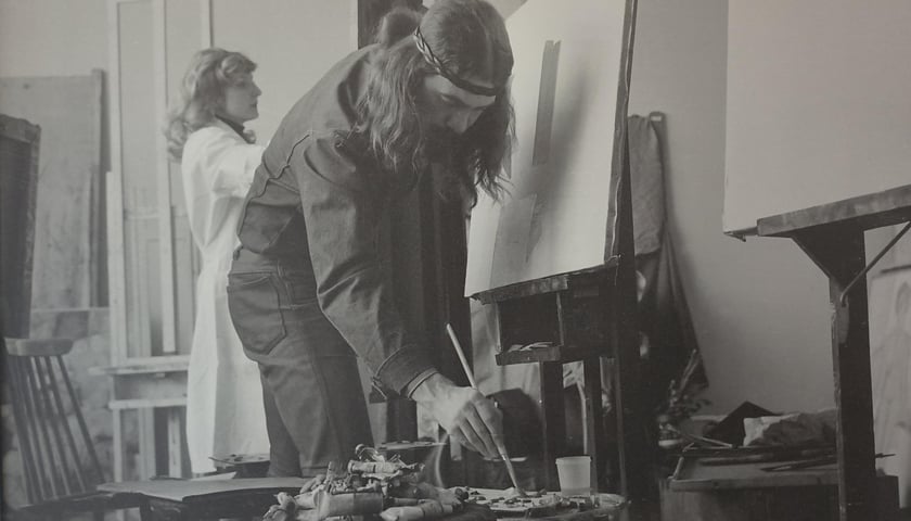 Zdjęcie archiwalnej fotografii ze zbiorów Ośrodka Dokumentacji Sztuki ASP