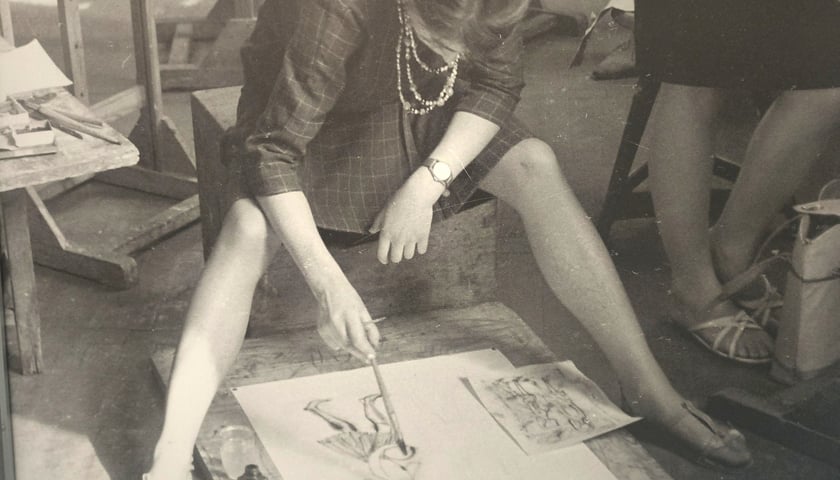 Zdjęcie archiwalnej fotografii ze zbiorów Ośrodka Dokumentacji Sztuki ASP
