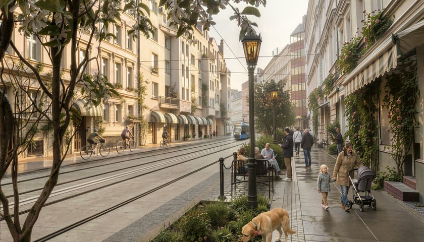 Tak w przyszłości może wyglądać ulica Szczytnicka