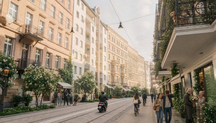 Tak w przyszłości może wyglądać ulica Szczytnicka