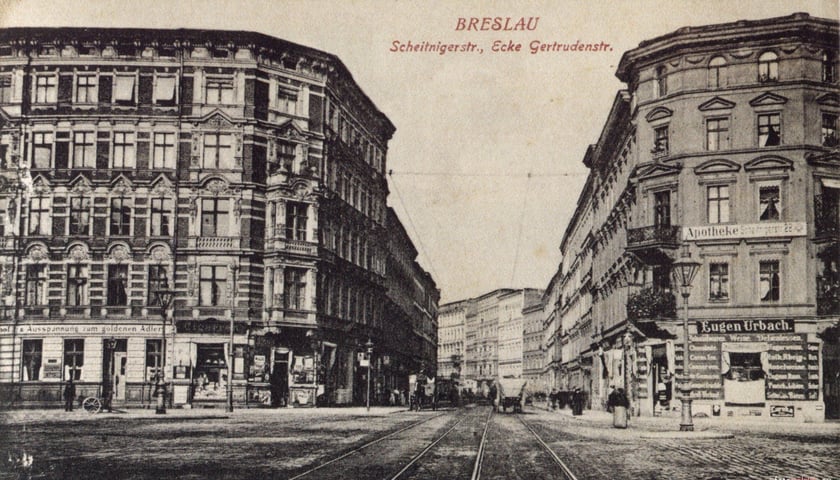 Ulica Szczytnicka w latach 1905-1915