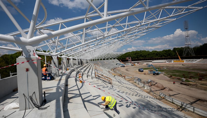 Najnowsze wideo z przebudowy Stadionu Olimpijskiego