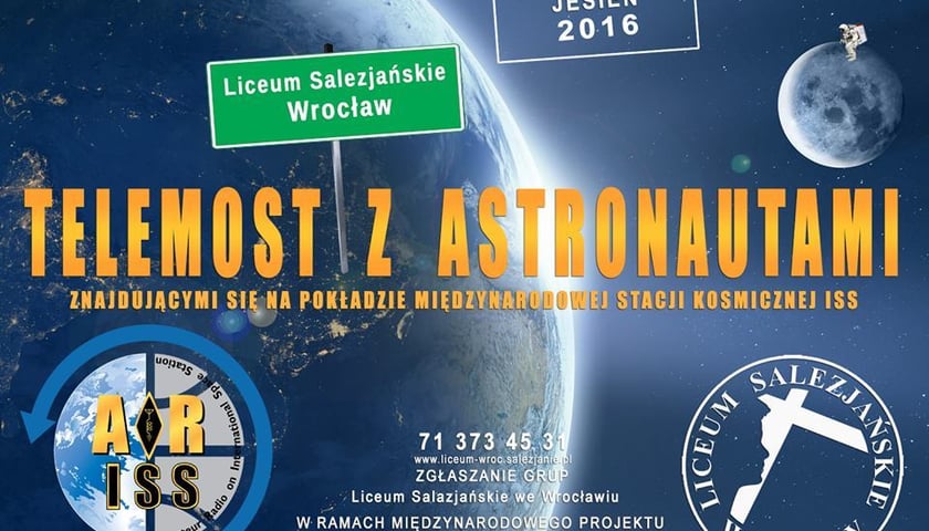 Telemost z astronautami