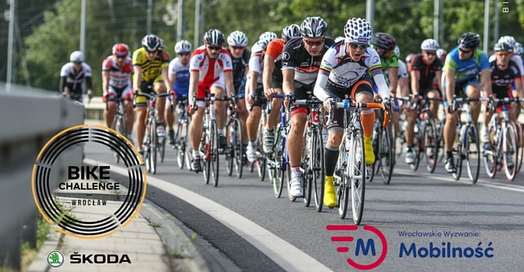 Škoda Bike Challenge w lipcu we Wrocławskim Wyzwaniu: MOBILNOŚĆ!