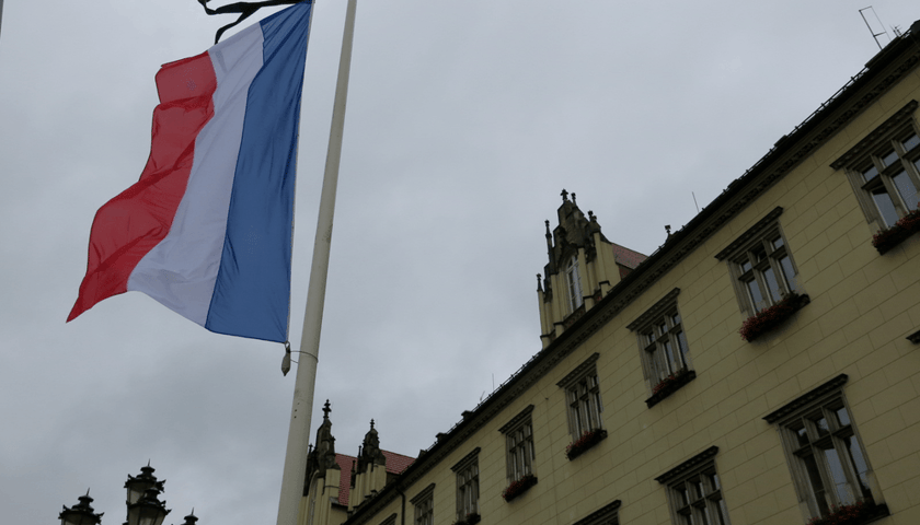 Wrocław solidarny z Francją