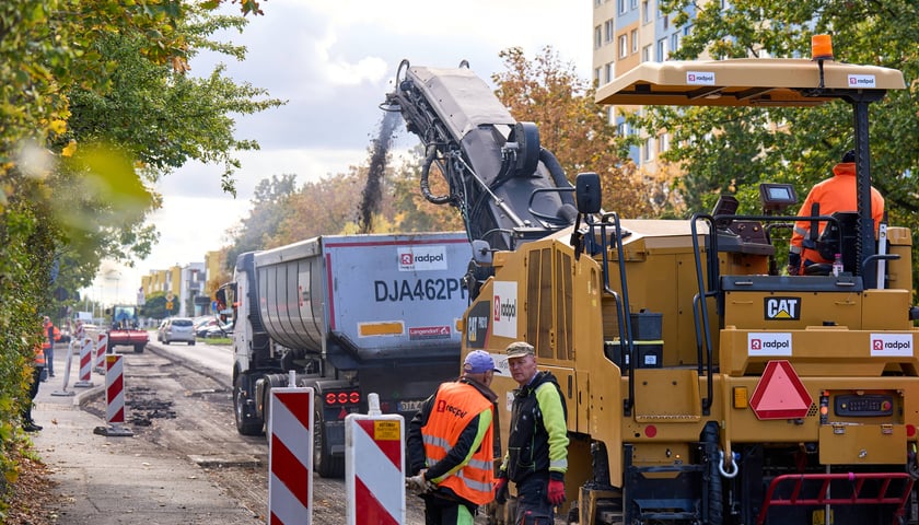 Rozpoczął się remont ulicy Żmudzkiej