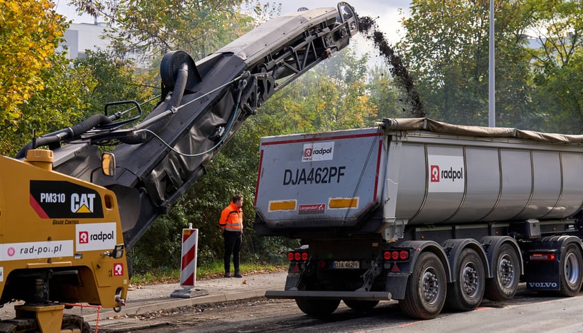 Rozpoczął się remont ulicy Żmudzkiej