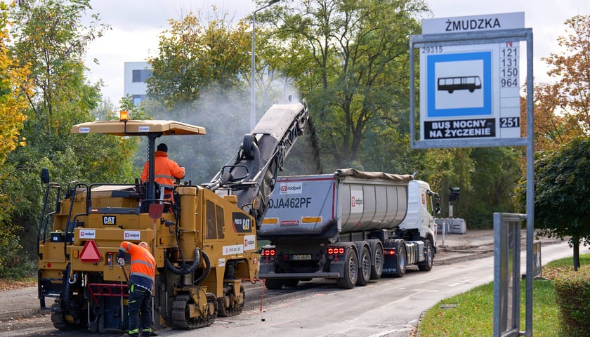 Rozpoczął się remont ulicy Żmudzkiej