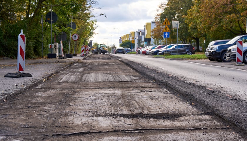 Rozpoczął się remont ulicy Żmudzkiej