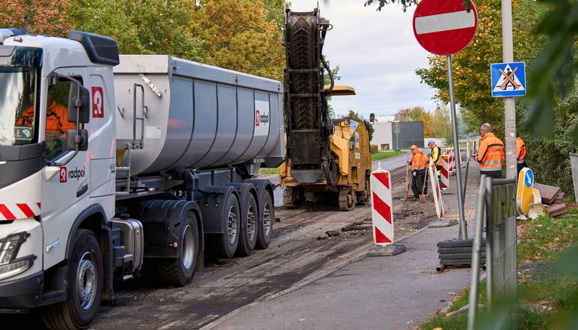 Rozpoczął się remont ulicy Żmudzkiej
