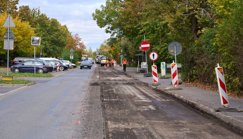 Rozpoczął się remont ulicy Żmudzkiej